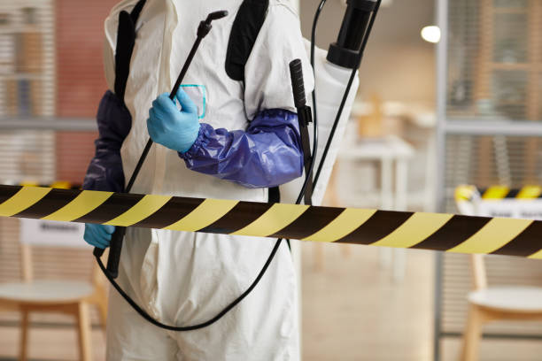 Professional Drug Lab Cleanup technician working in Westbury, NY